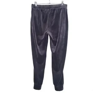 Cynthia Rowley Pants Jumpsuits Cynthia Rowley Grey Velvet Velour Jogger Lounge Pants Poshmark